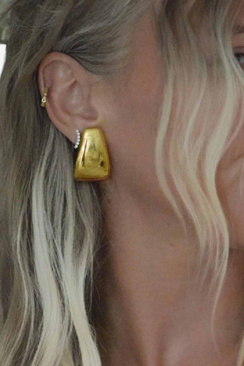 Farrah B A List Earrings Sterling Silver - Image 2