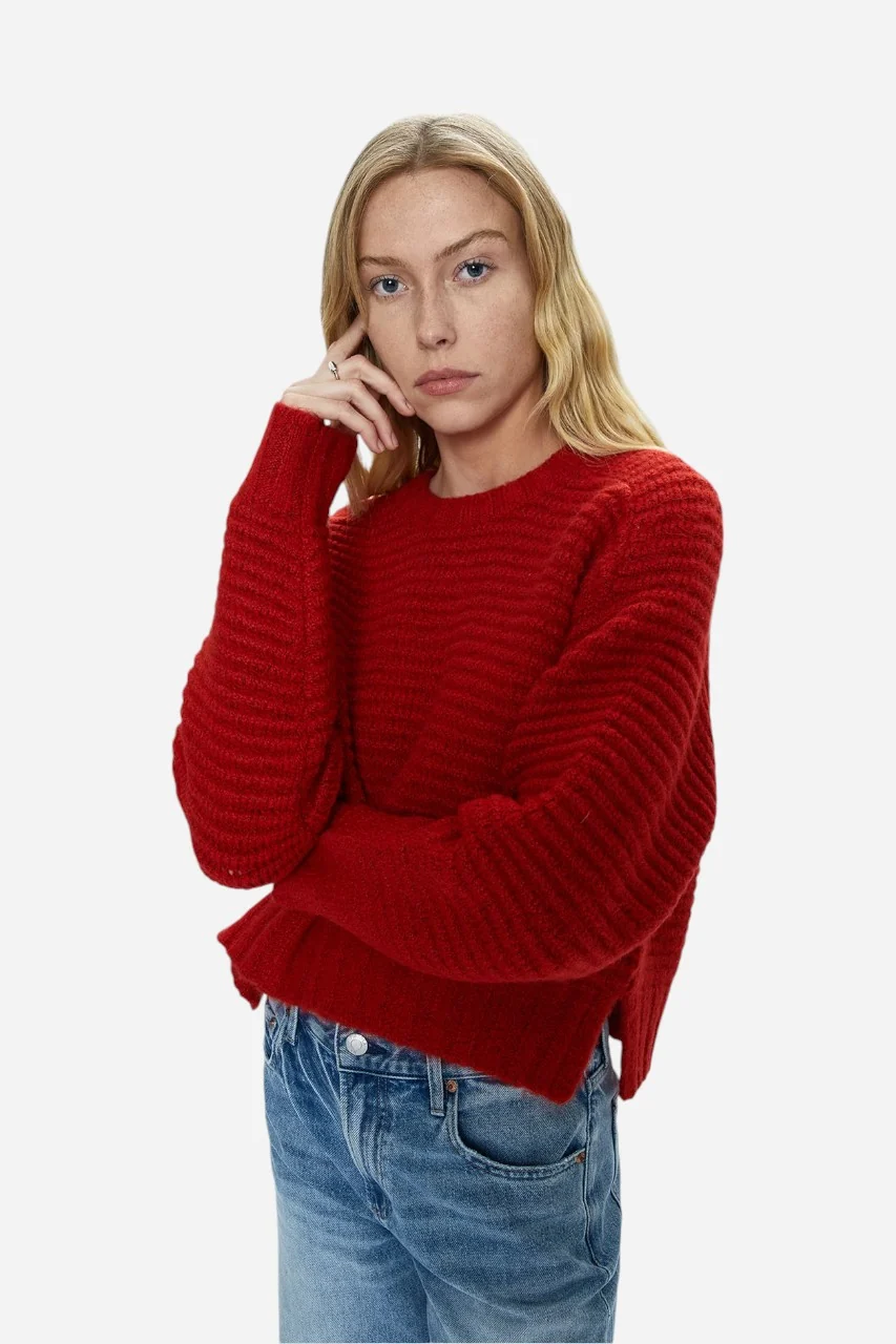 Pistola Adina Sweater in Rouge - Image 3