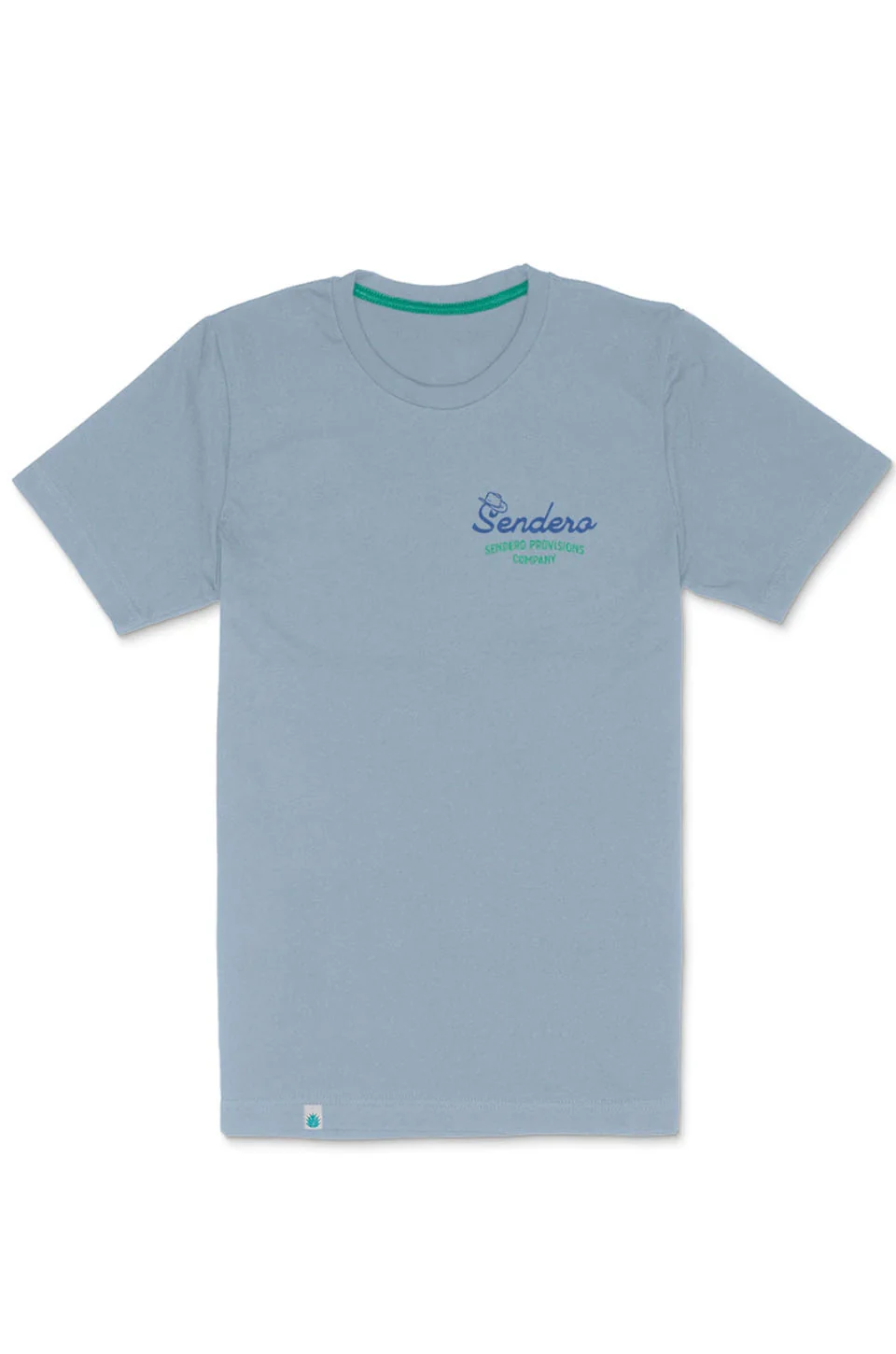 Sendero Provisions Agave De Sendero Tee in Big Sky Blue - Image 2