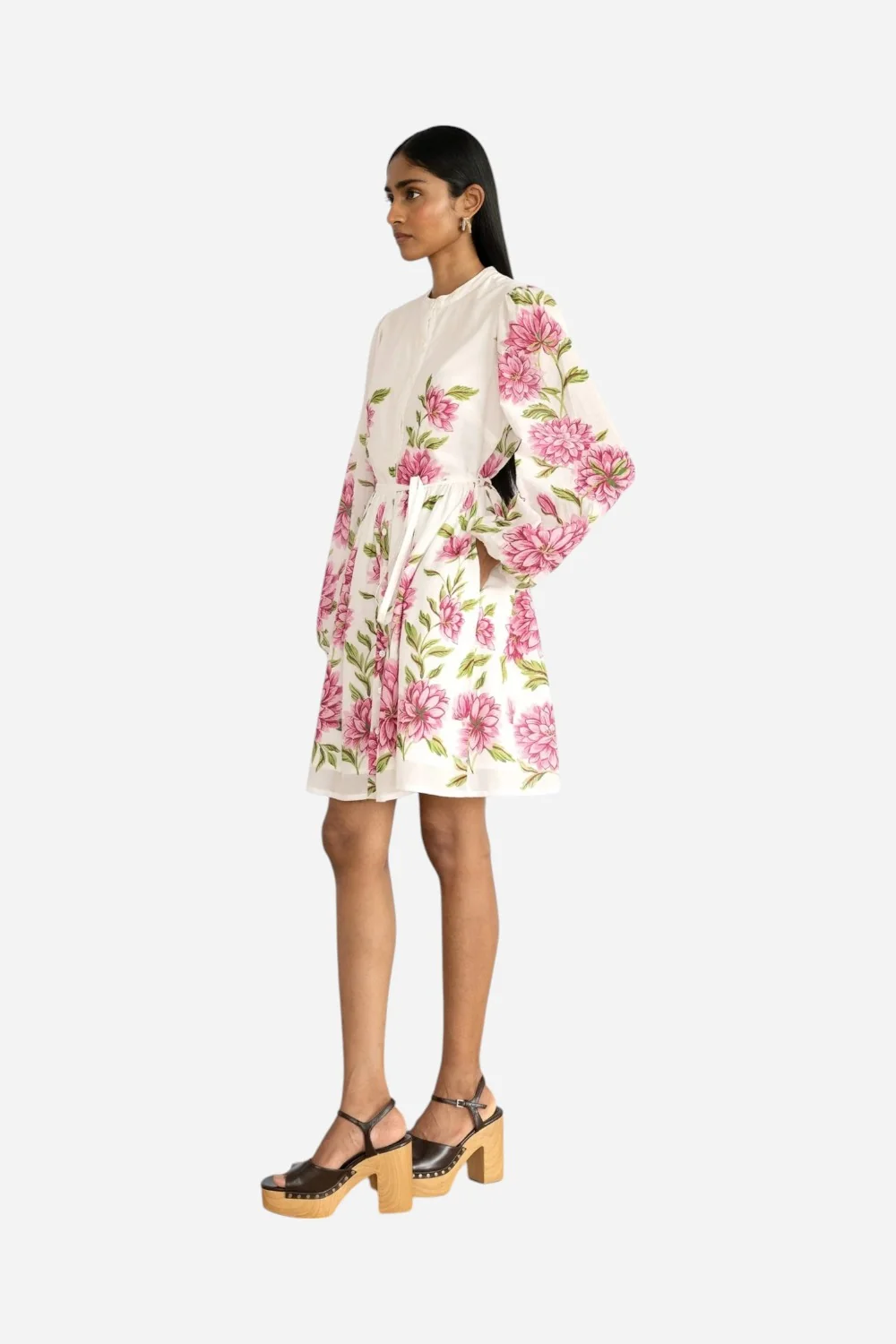 Banjanan Allegra Dress in Killara Border Syrath - Image 2
