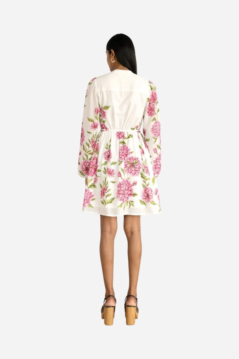 Banjanan Allegra Dress in Killara Border Syrath - Image 4