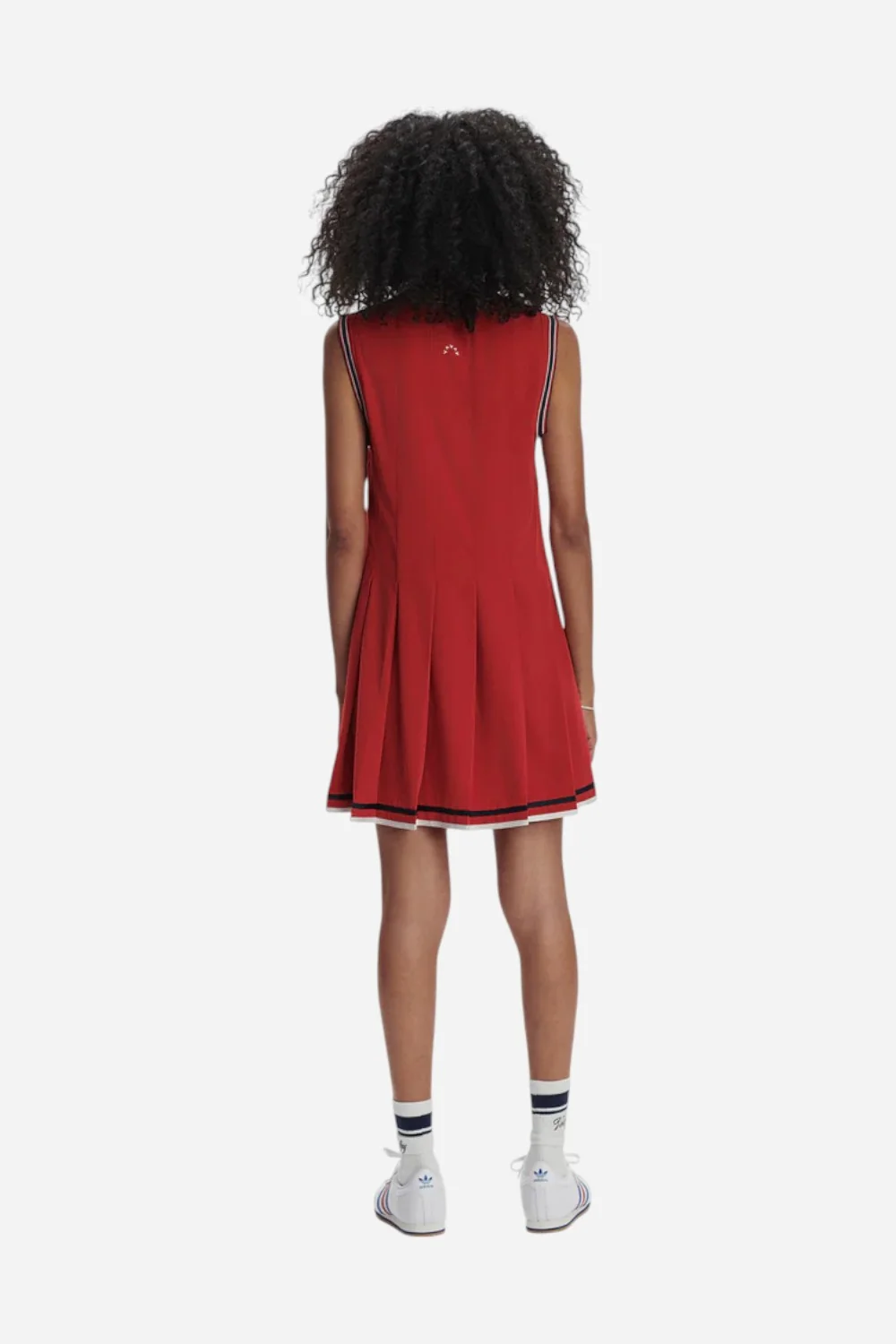 Varley Amanda 2.0 Court Dress 32.5" in Haute Red - Image 4