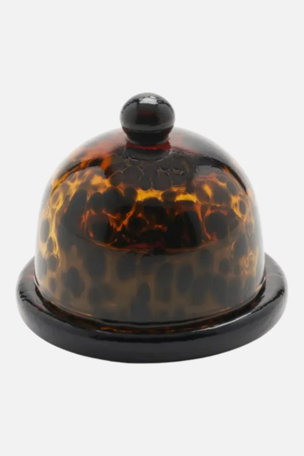 Andrew Tortoise Round Butter Dish
