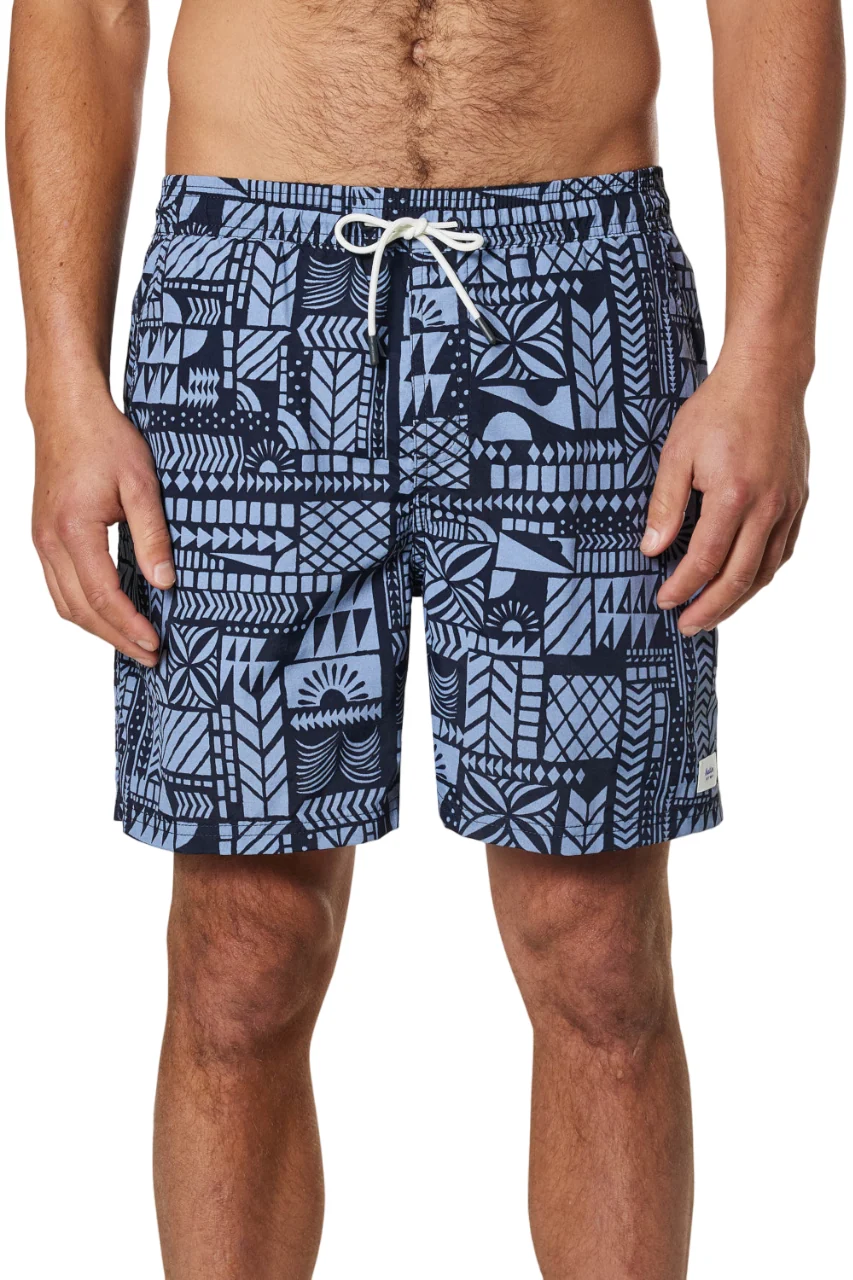 Katin Atoll Volley Swim Trunk in Black