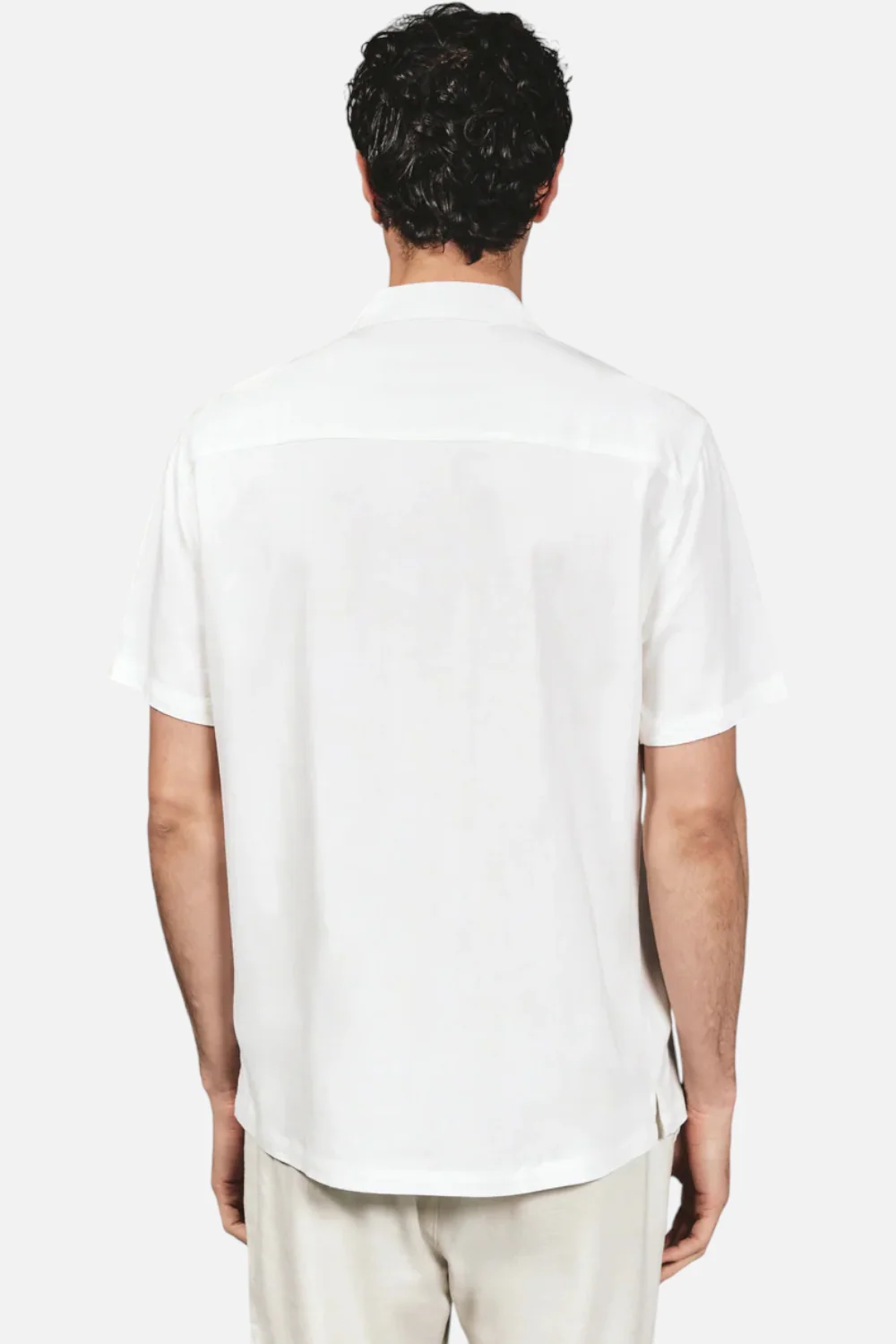 7 Diamonds Aurelio Camp Shirt in White - Image 2