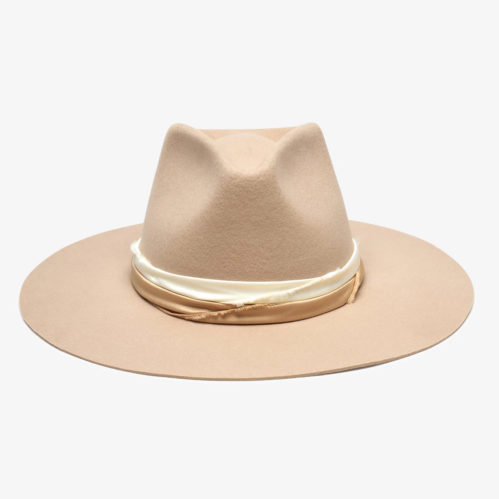 Wyeth Hats Austin Fedora Hat in Taupe - Image 2