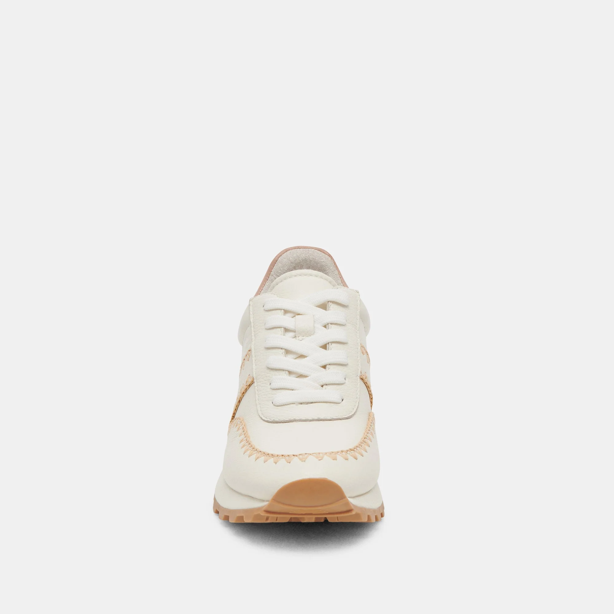 Dolce Vita Ayita Sneakers in White Leather - Image 7