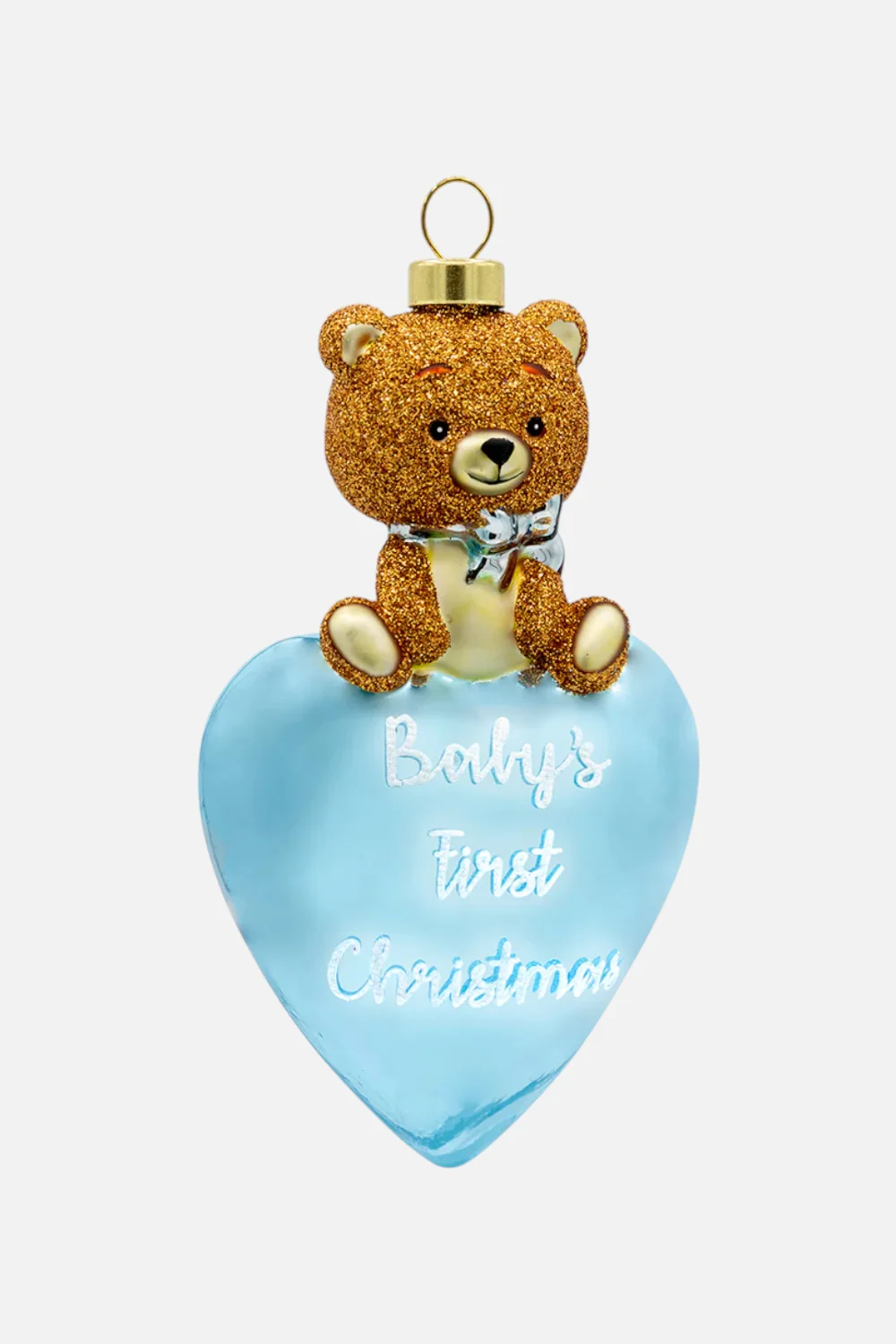 Baby Boy Bear Ornament