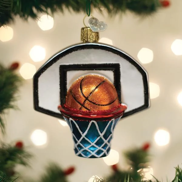 Basketball Hoop Ornament - Image 3