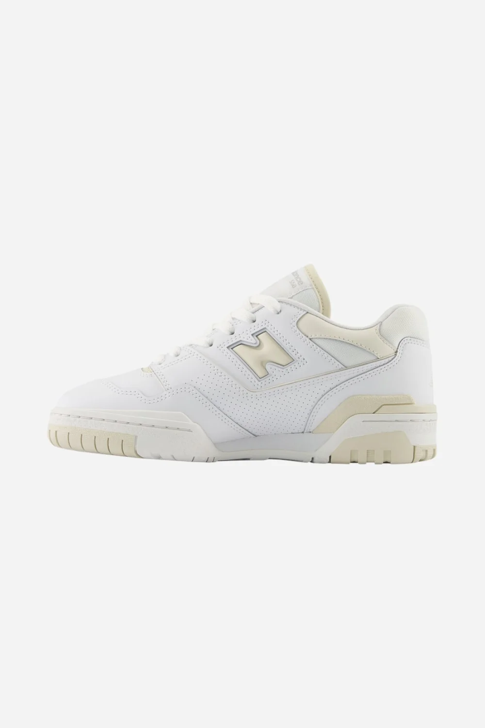 Women's New Balance 550 in White & Beige - Image 3