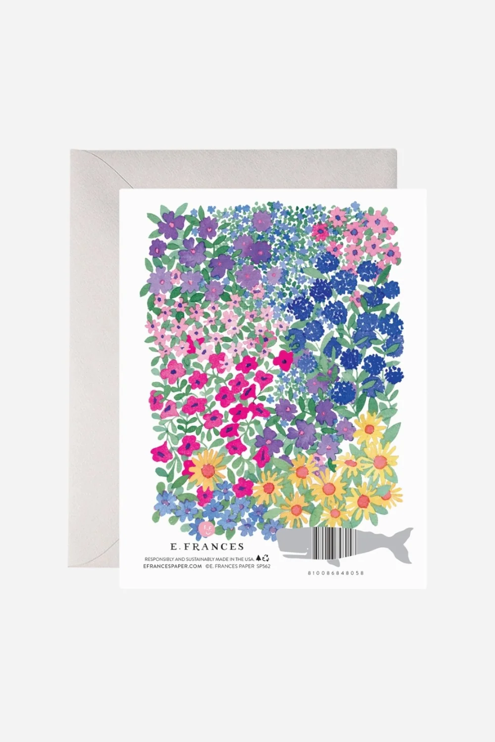 Best Mom Ever Flower Frame Greeting Card - Image 2