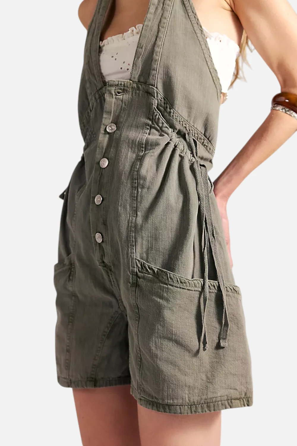 Free People Bonaza One-Piece Shortalls in Laurel Canyon - Image 2