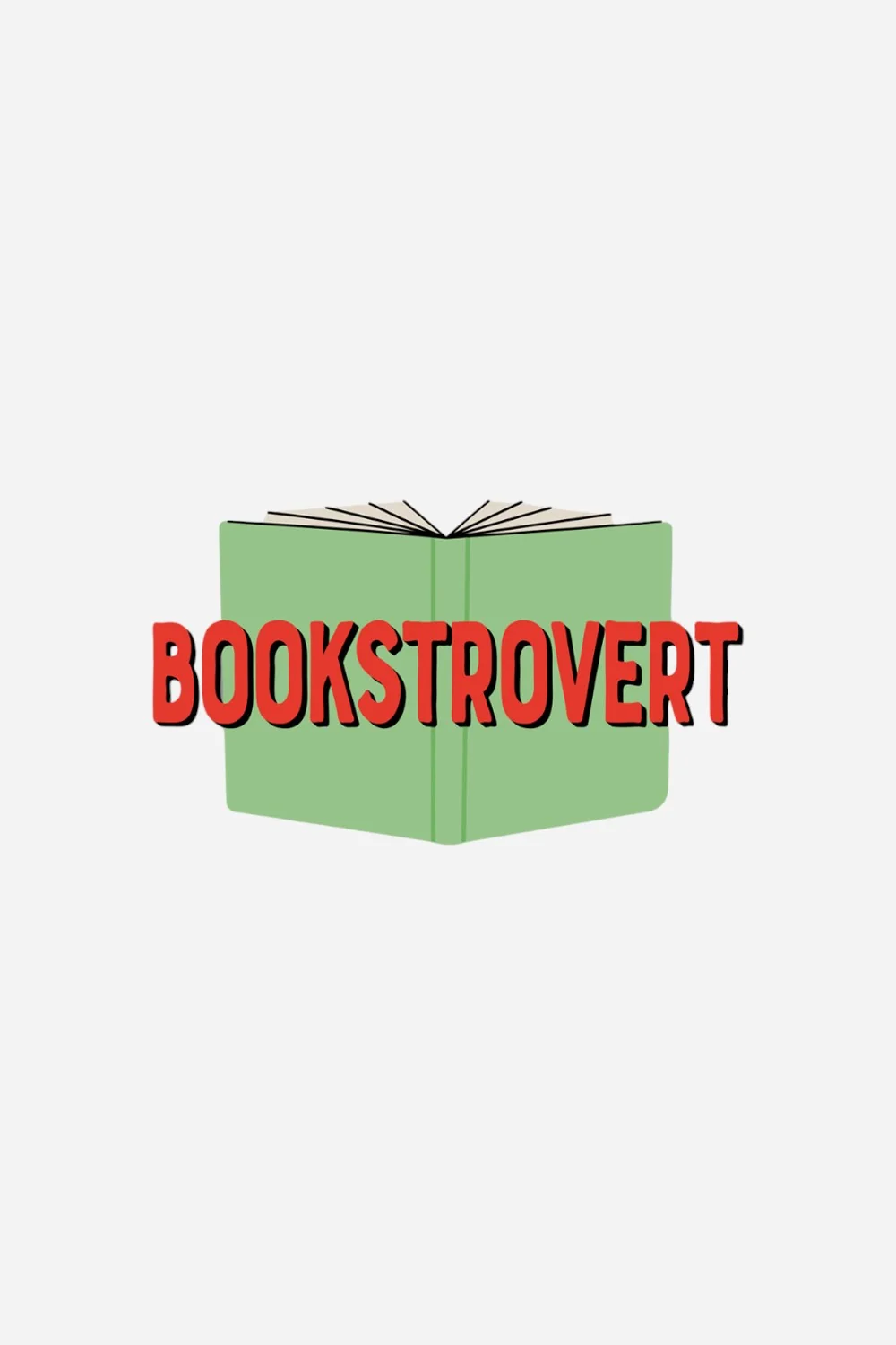 Bookstrovert Sticker