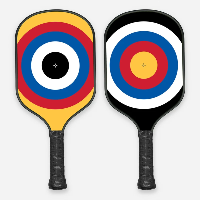 Jill & Ally Bullseye Pickleball Paddle - Image 3