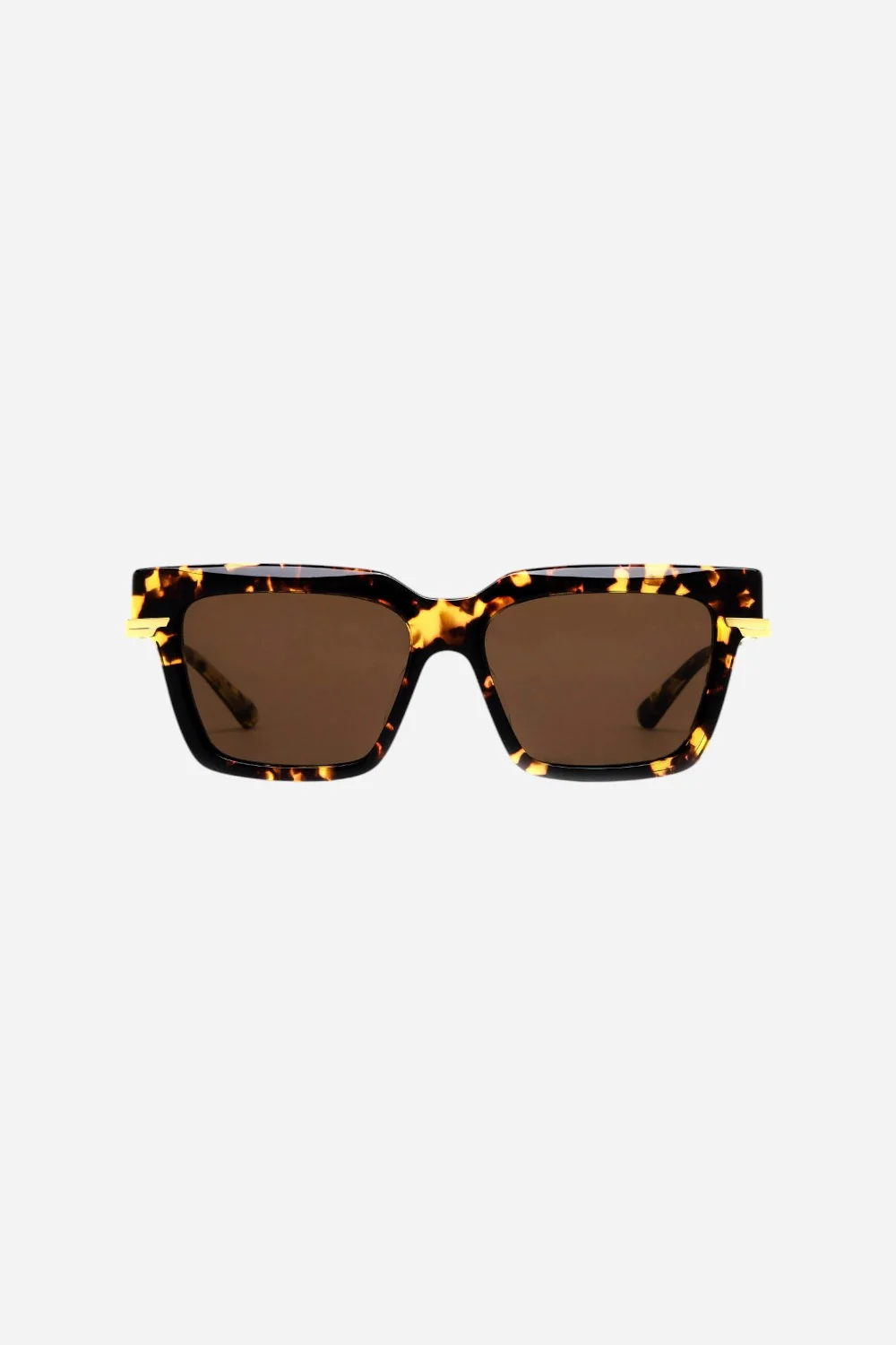 Bottega Veneta Havana/Gold Sunglasses with Brown Lenses - Image 2