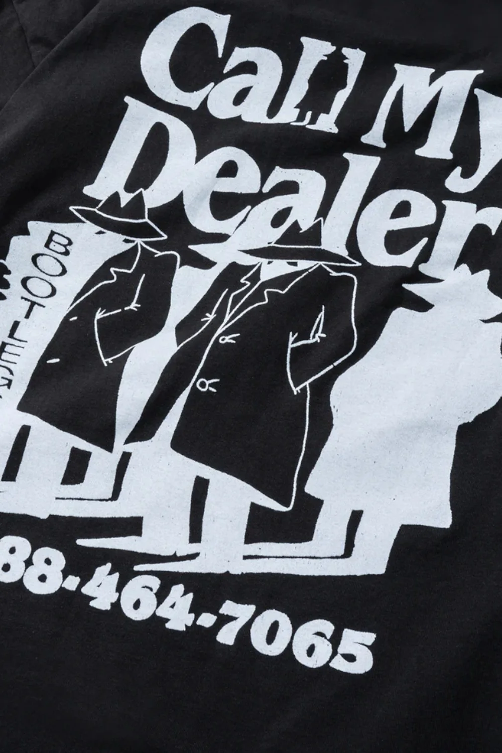 Men's After Market INC Call My Dealer T-Shirt in Washed Black - Image 4