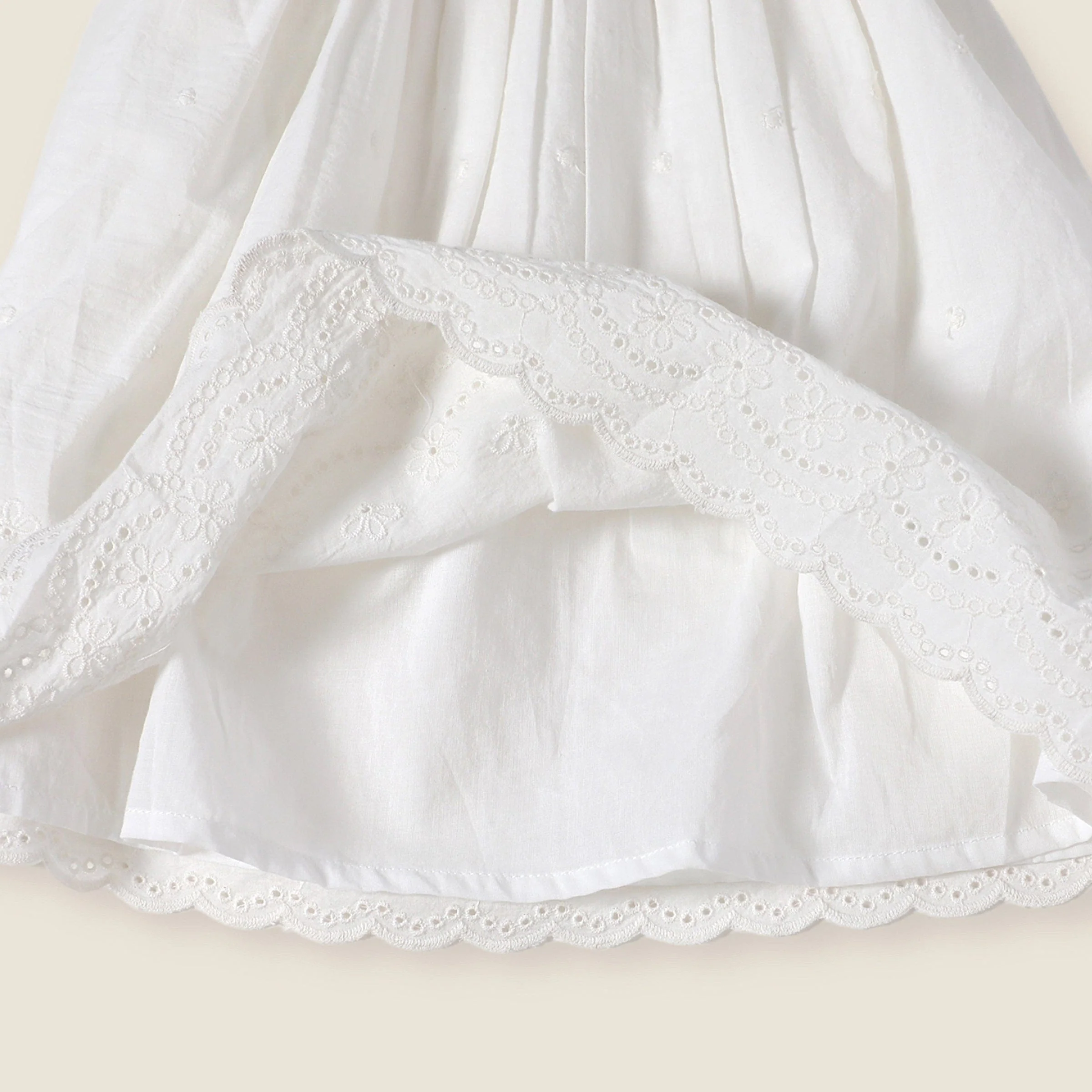 Viverano Camille Schiffli Baby Dress & Bloomer - Image 4