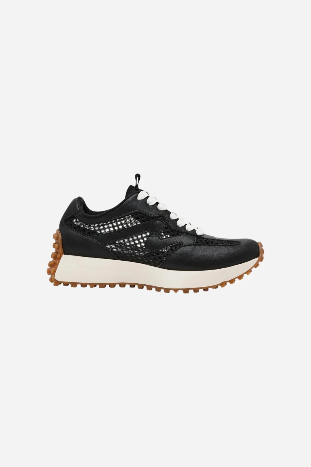 Steve Madden Campo Sneakers in Black Mesh