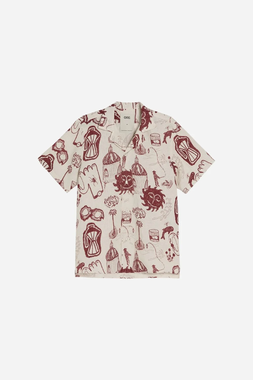 OAS Cantina Cuba Linen Shirt