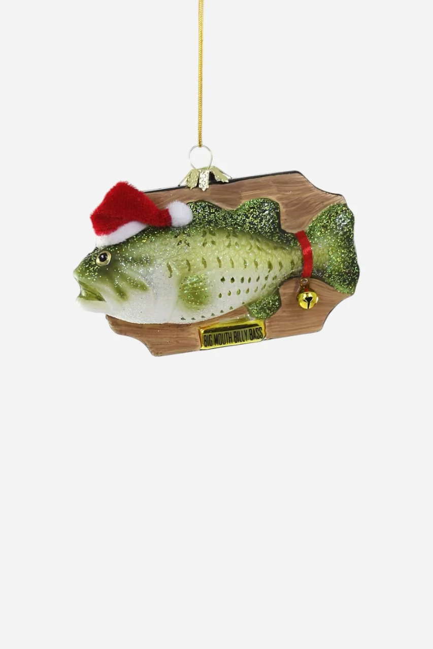 Caroling Fish Ornament