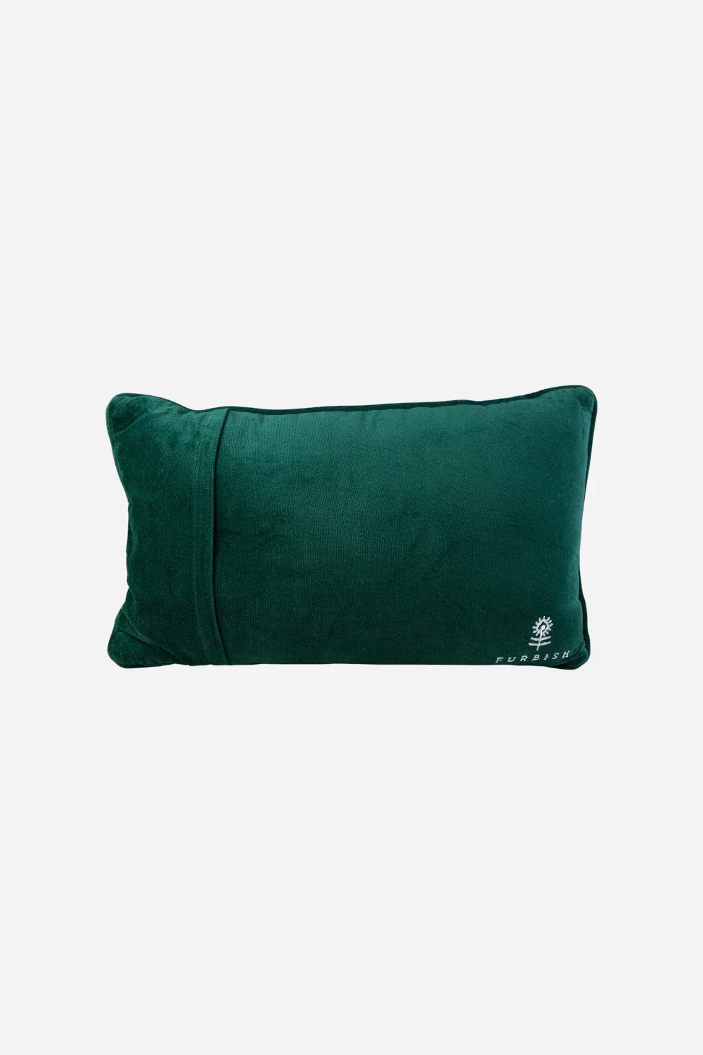 Furbish Caviar and Cash Needlepoint Pillow - Image 2