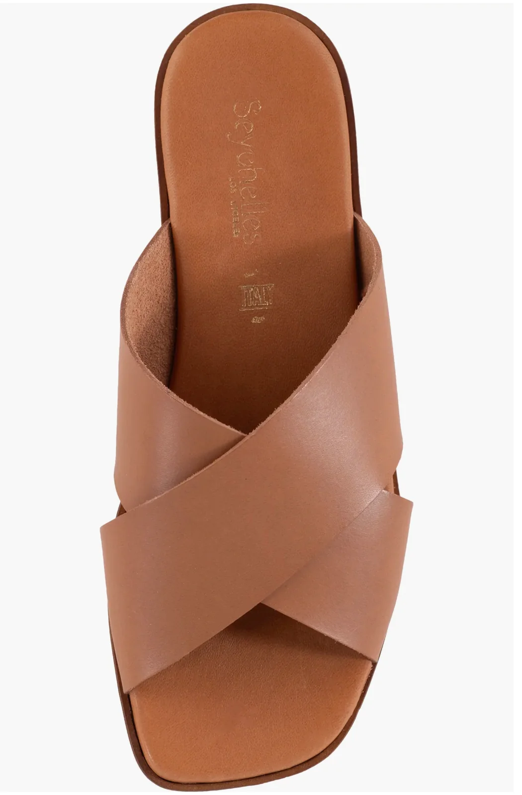 Seychelles Chai Criss Cross Sandal in Tan Leather - Image 4