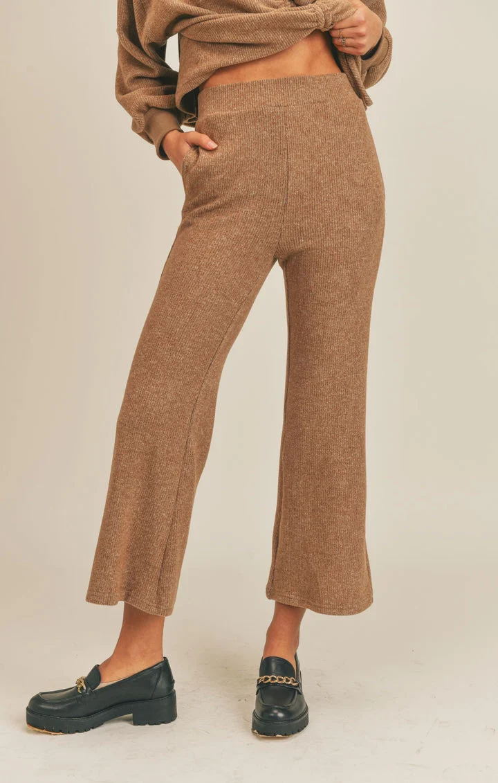 Sage The Label Change Like Weather Pants in Brown