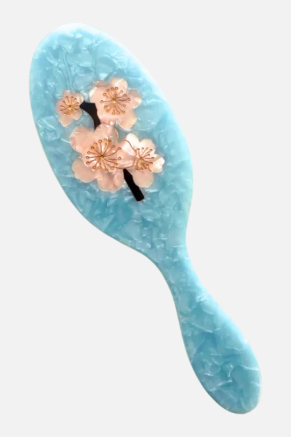 Solar Eclipse Cherry Blossom Hair Brush