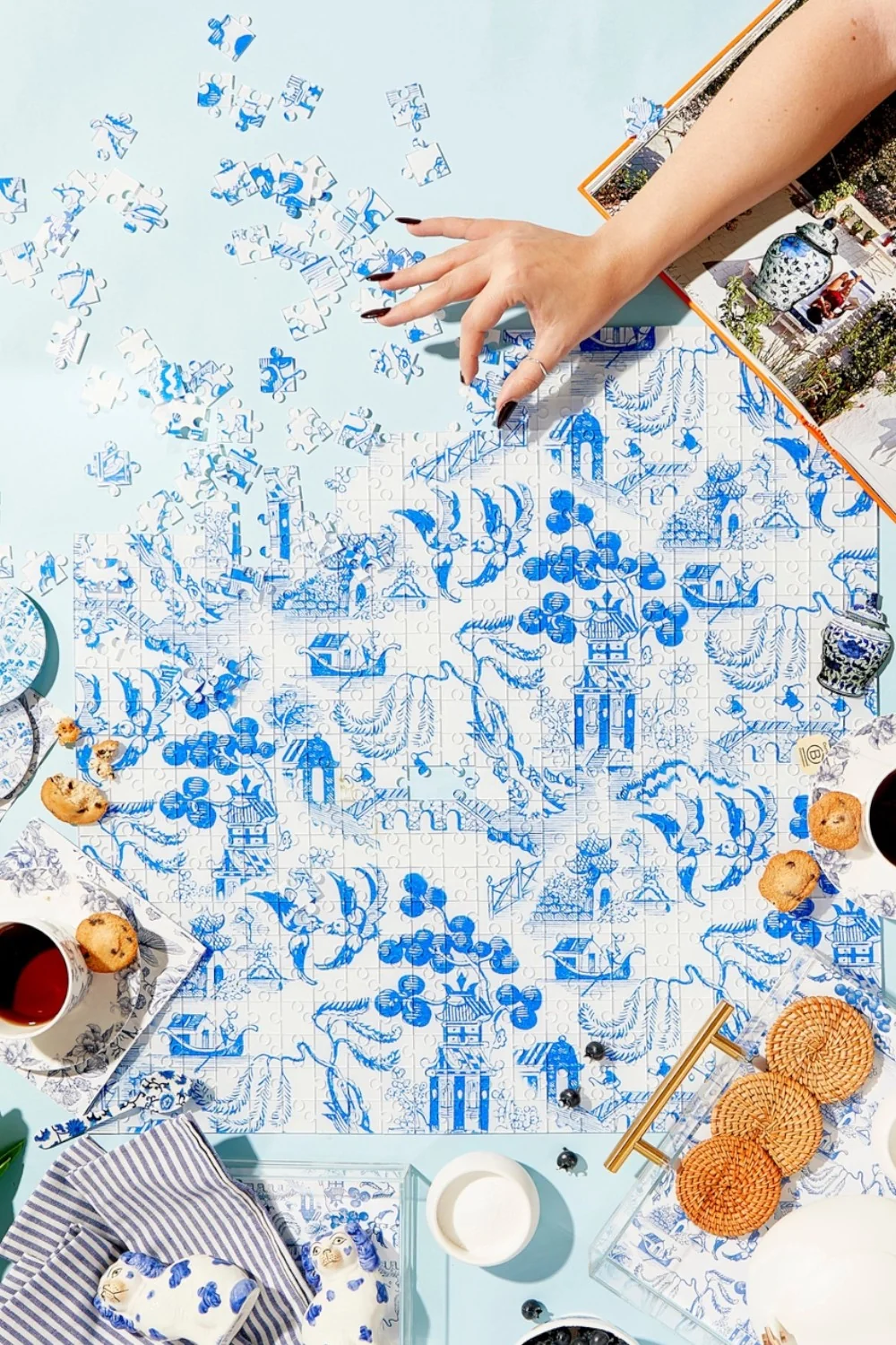 Tart by Taylor Chinoiserie Acrylic Puzzle - Image 4