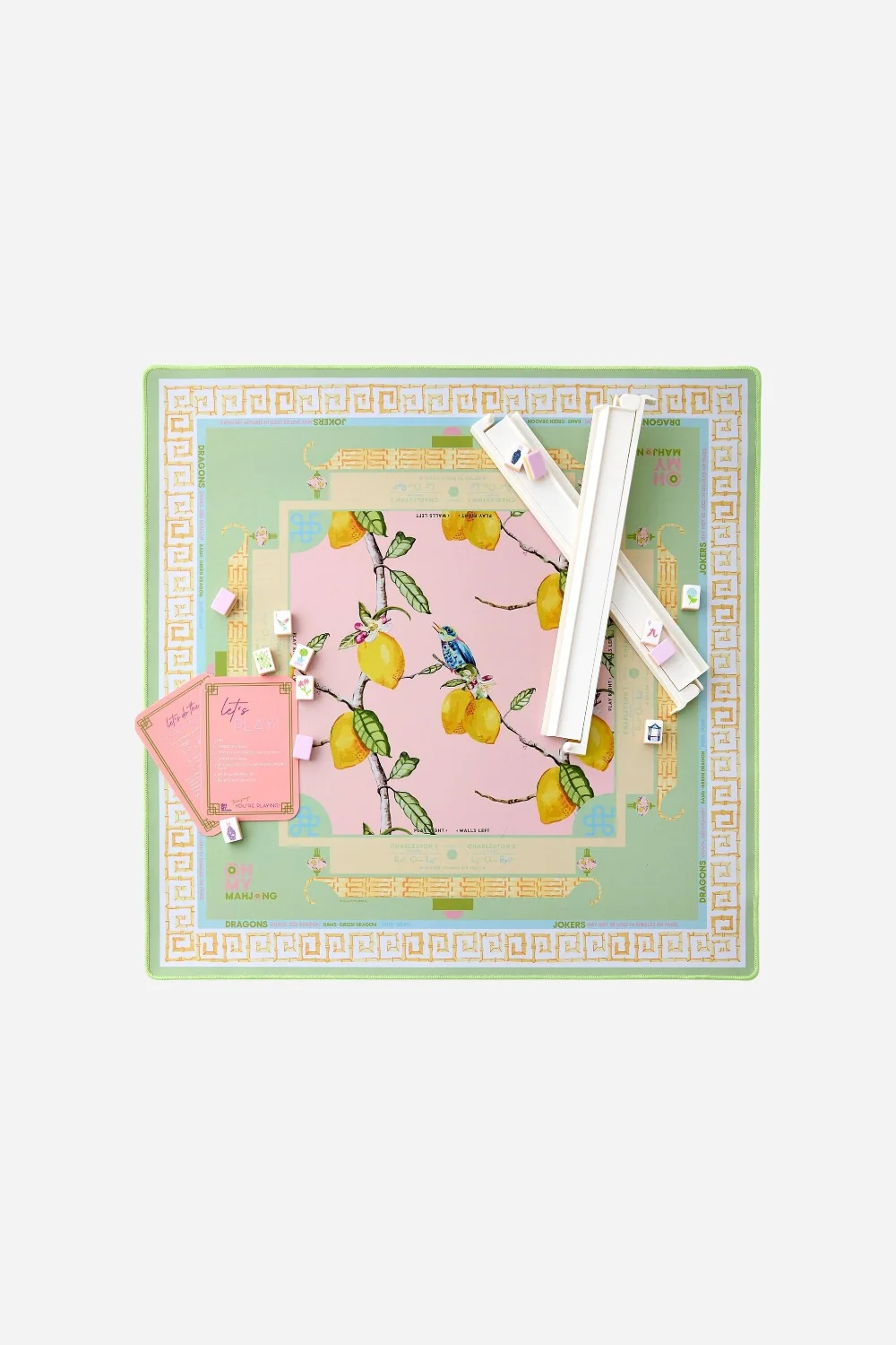 Oh My Mahjong Citrus Songbird Mat - Image 2