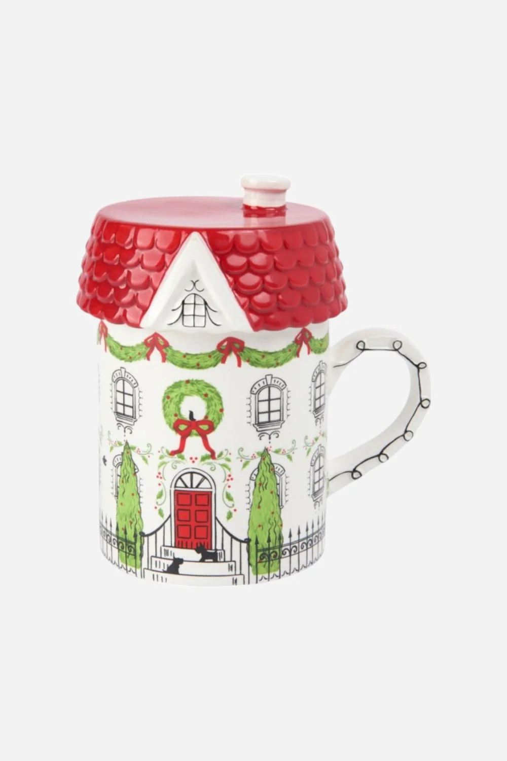 City House Mug with Lid