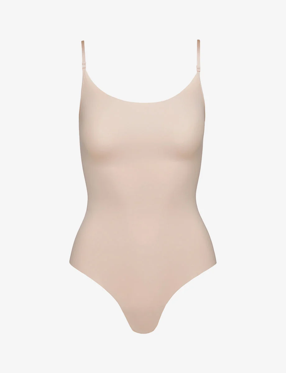 Commando Classic Cami Bodysuit in Beige - Image 3