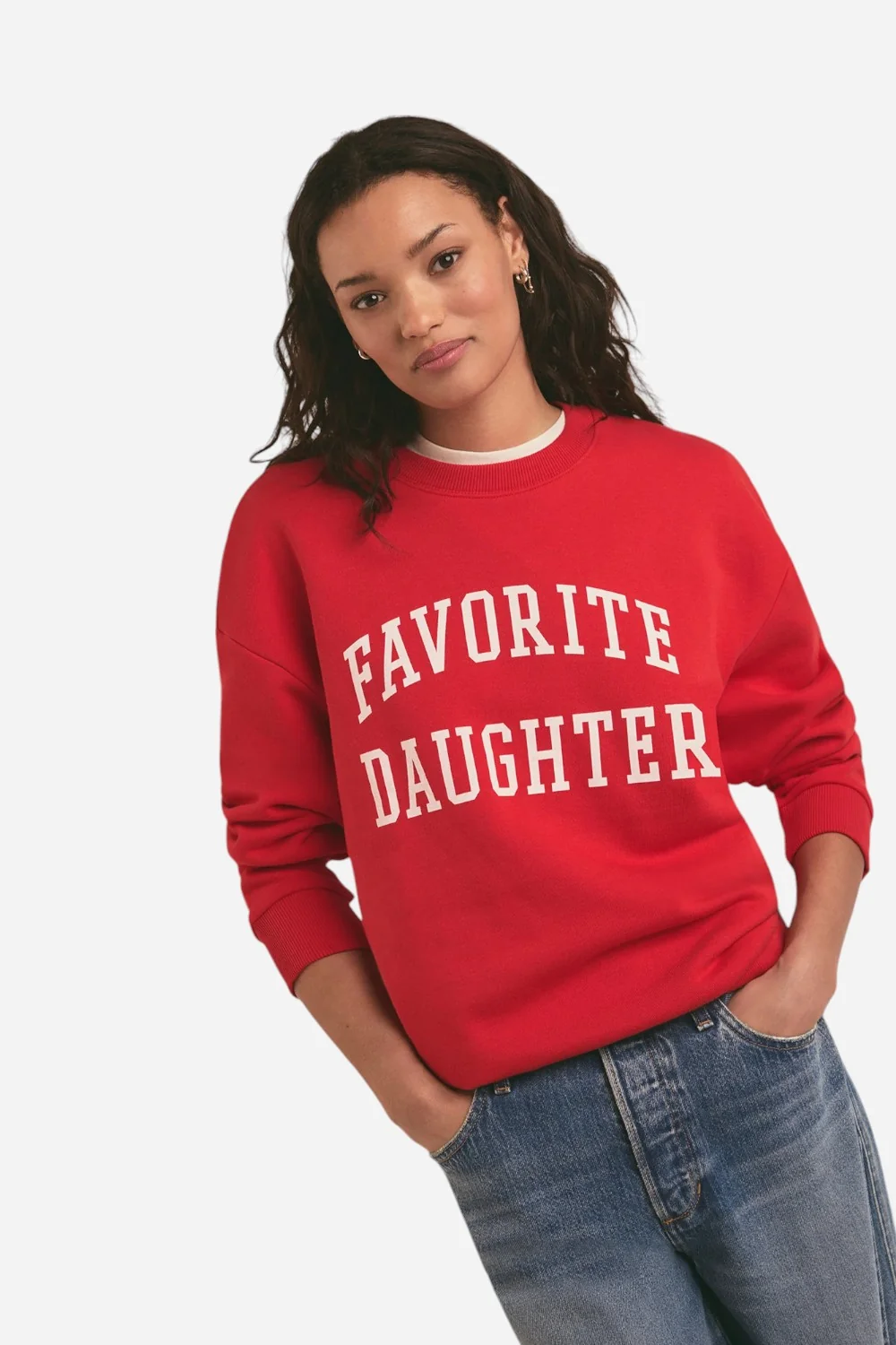 Favorite Daughter Collegiate Sweatshirt Haute Rogue - Image 3