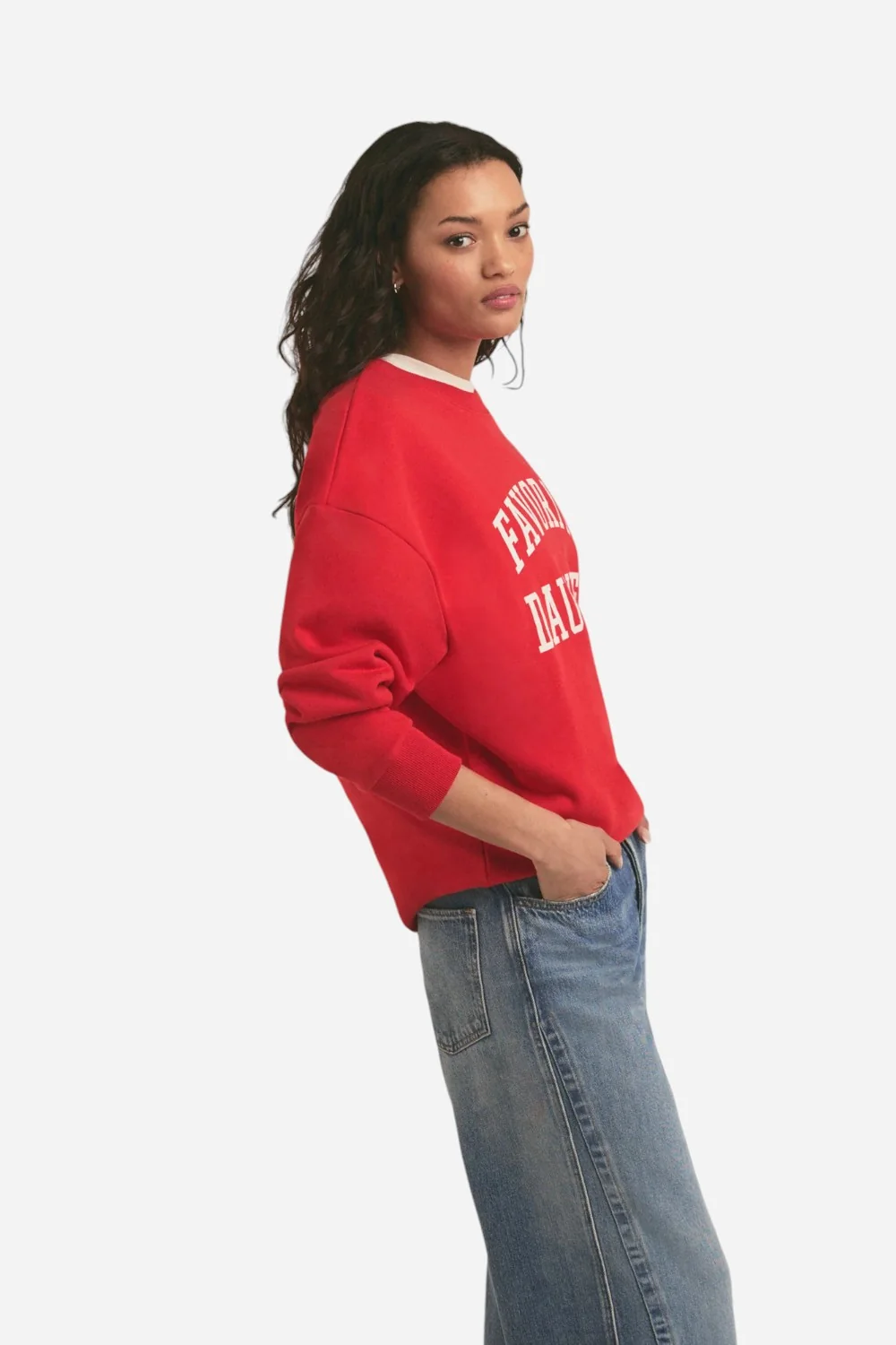 Favorite Daughter Collegiate Sweatshirt Haute Rogue - Image 4