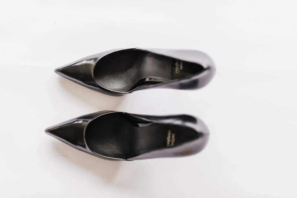 Jeffrey Campbell Convince Dress Pump in Black Leather - Image 3