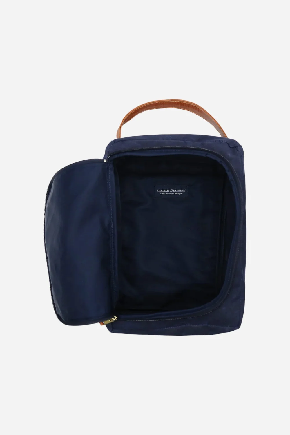 Smathers & Branson Crossed Clubs Shoe Bag in Navy - Image 3
