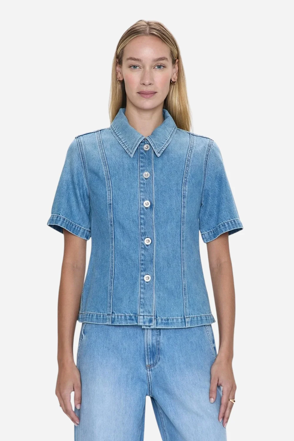 Pistola Cyndi Denim Shirt in Palo Alto