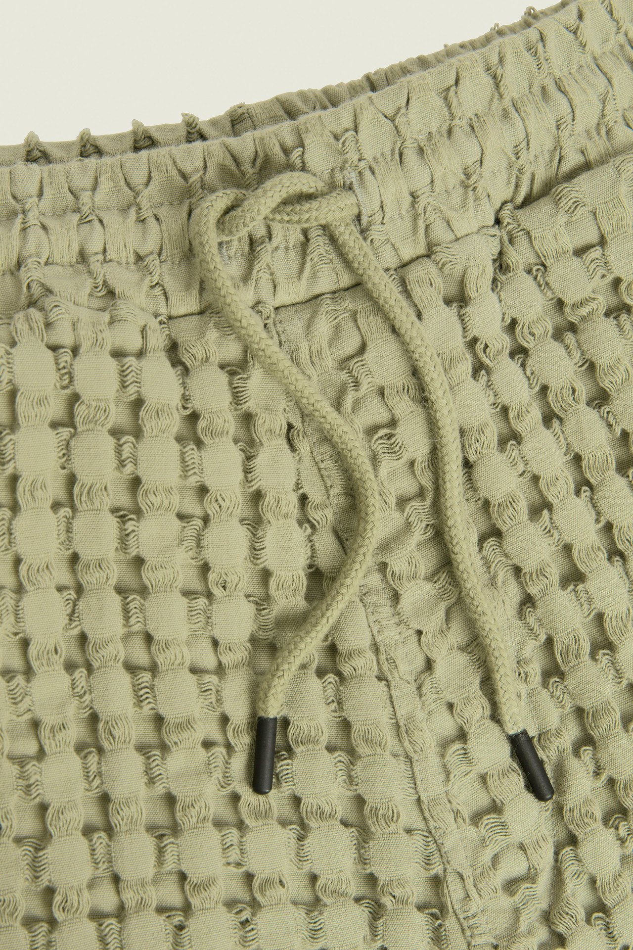OAS Dusty Green Porto Waffle Short - Image 3