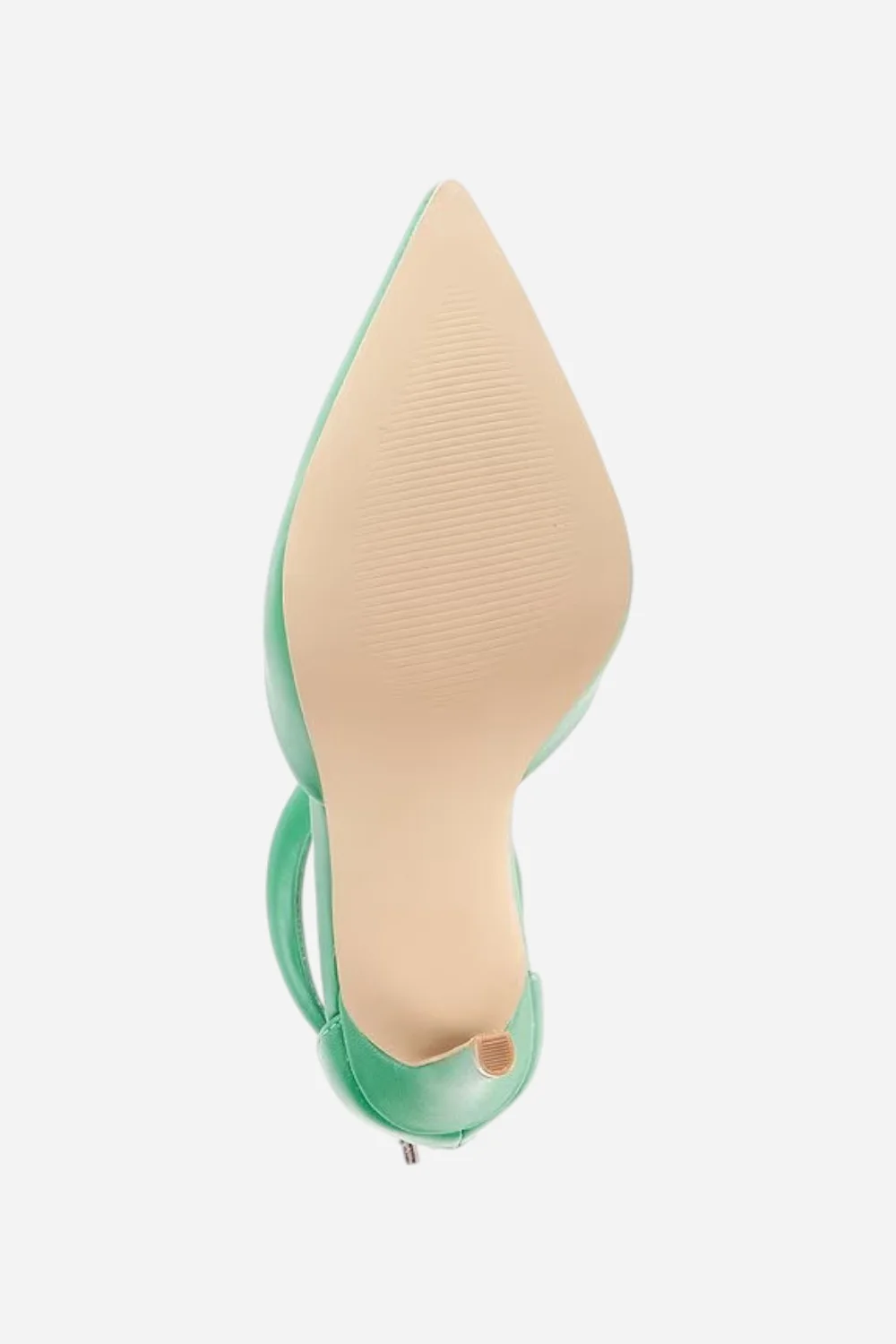 Steve Madden Ele Puff Ankle Strap Leather Heel Pumps in Green - Image 5