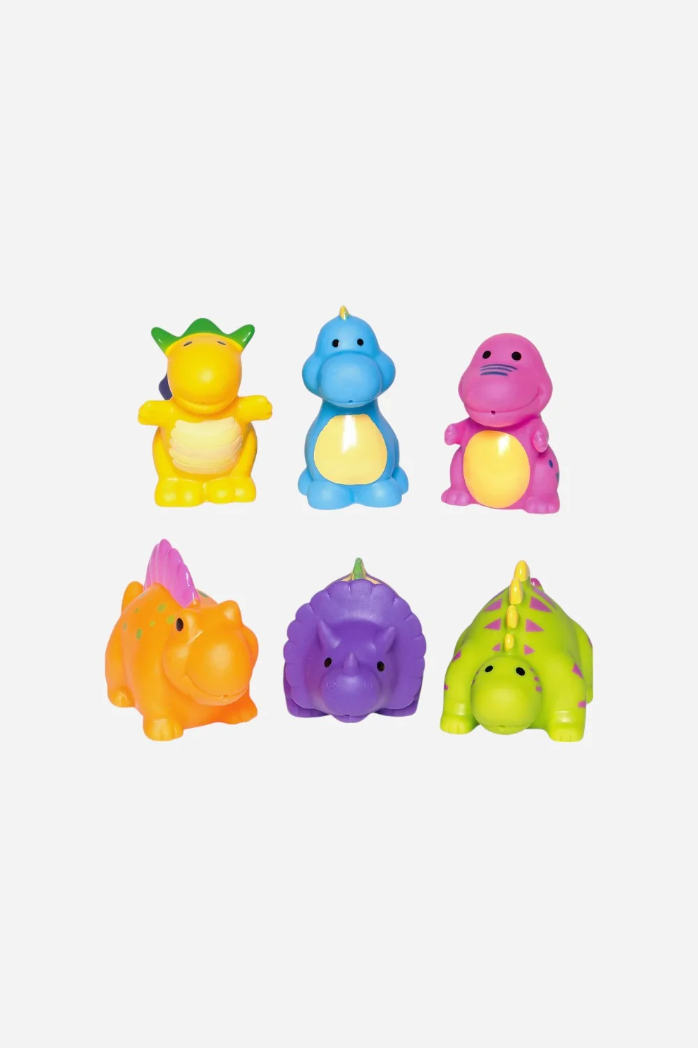 Elegant Baby Dinosaur Party Squirtie Baby Bath Toys