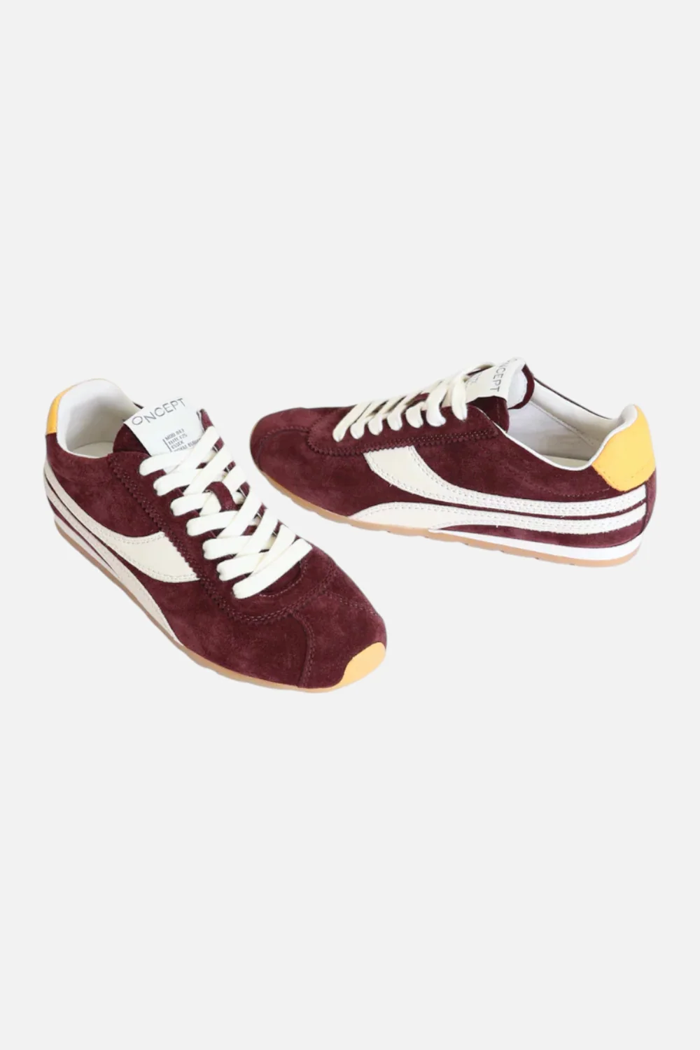 Oncept Women's Essex Sneaker Ballet in Royal Burgundy - Image 3