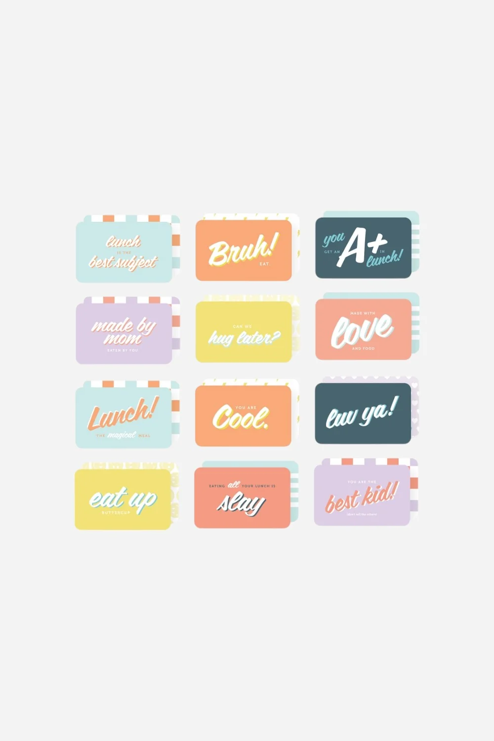 2021 Co. X Hj Everyday Lunchbox Notes Set - Image 2