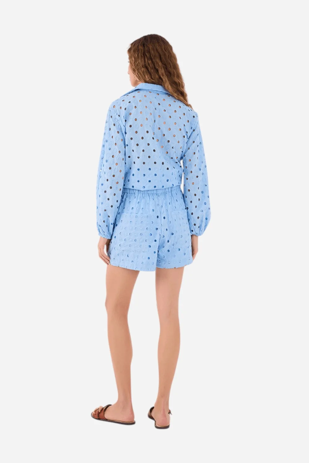 Dress To Short Laise Flat Pocket in Blue Horizon - Image 3