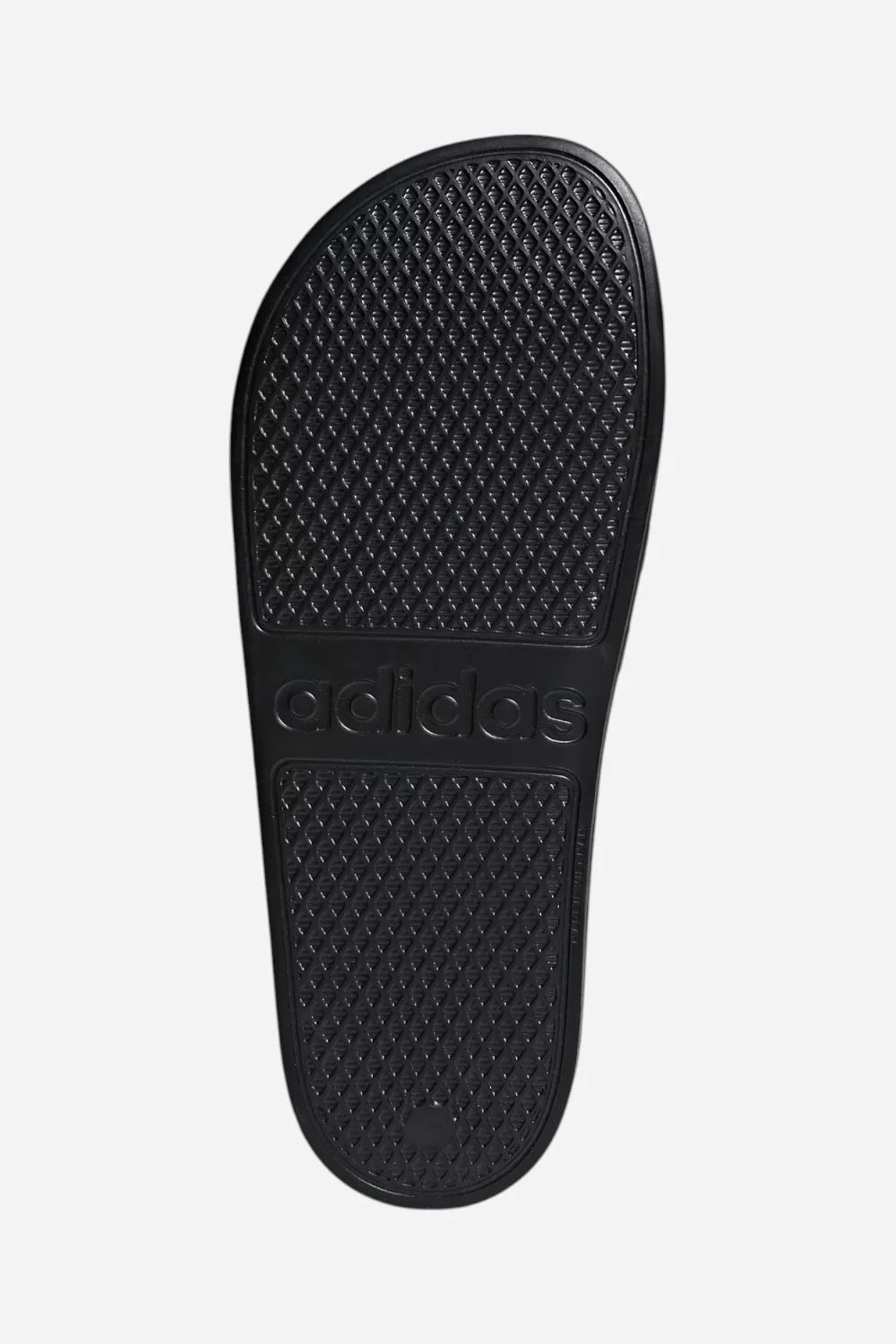 Adidas Men's Black & White Adilette Aqua Slides - Image 3