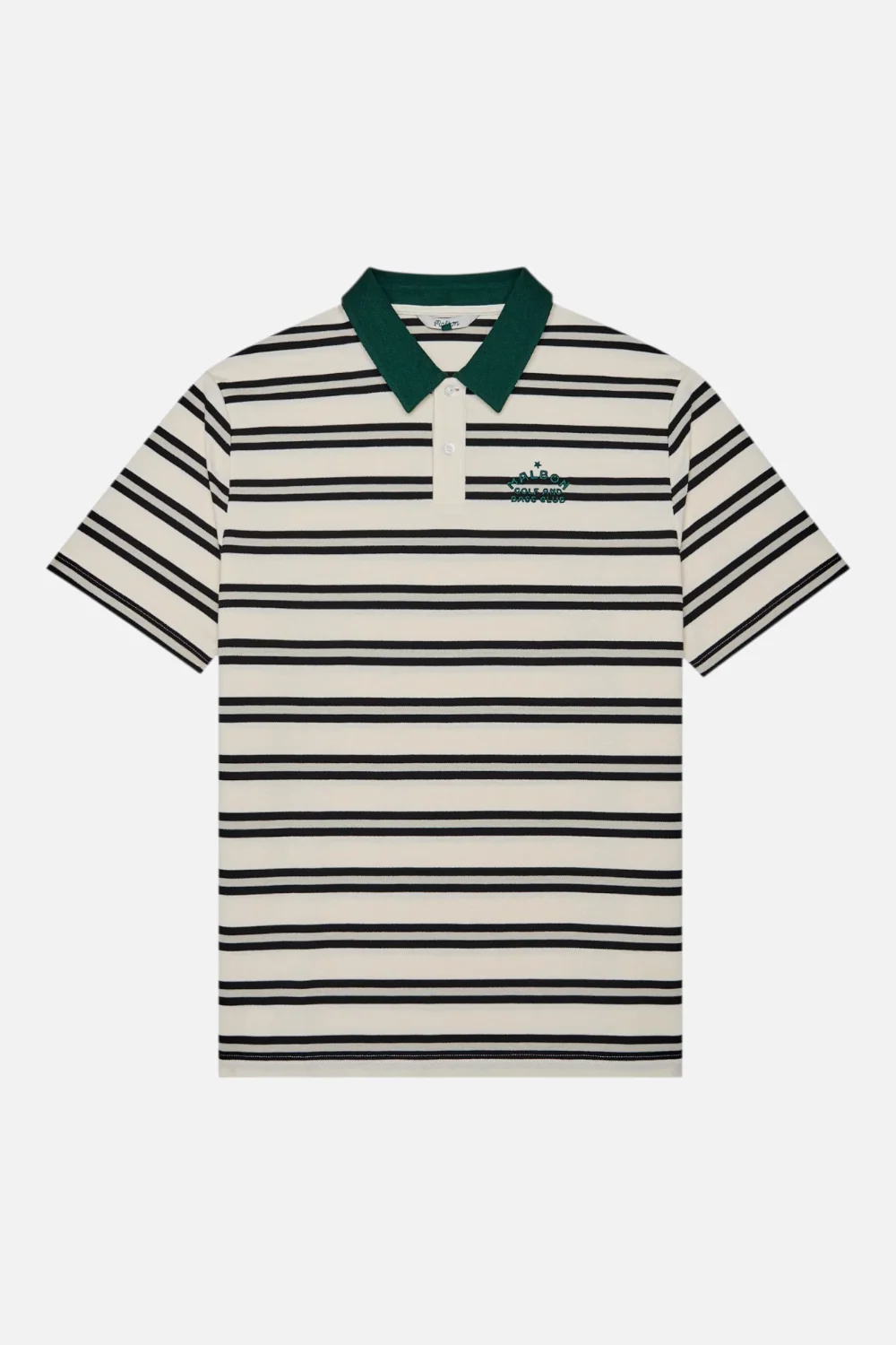 Malbon Golf Fairway Bass Club Polo in Ivory - Image 2