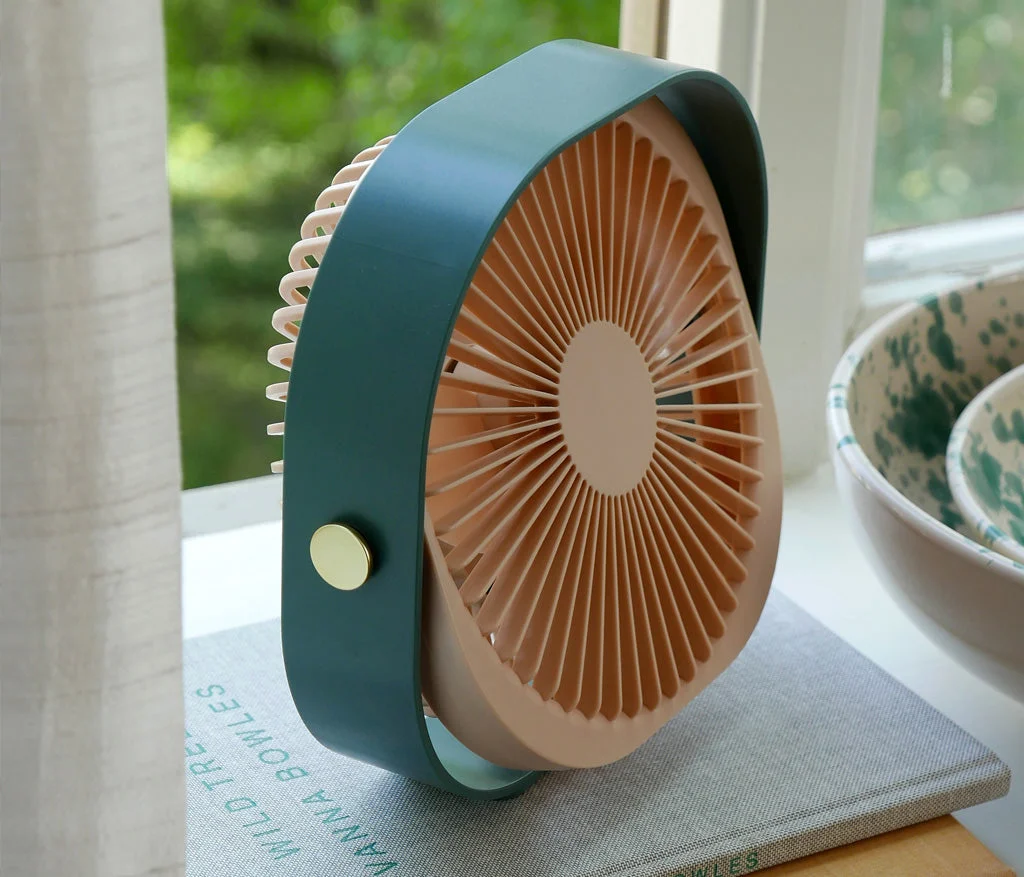 Printworks Fantastic Portable Fan in Green - Image 3