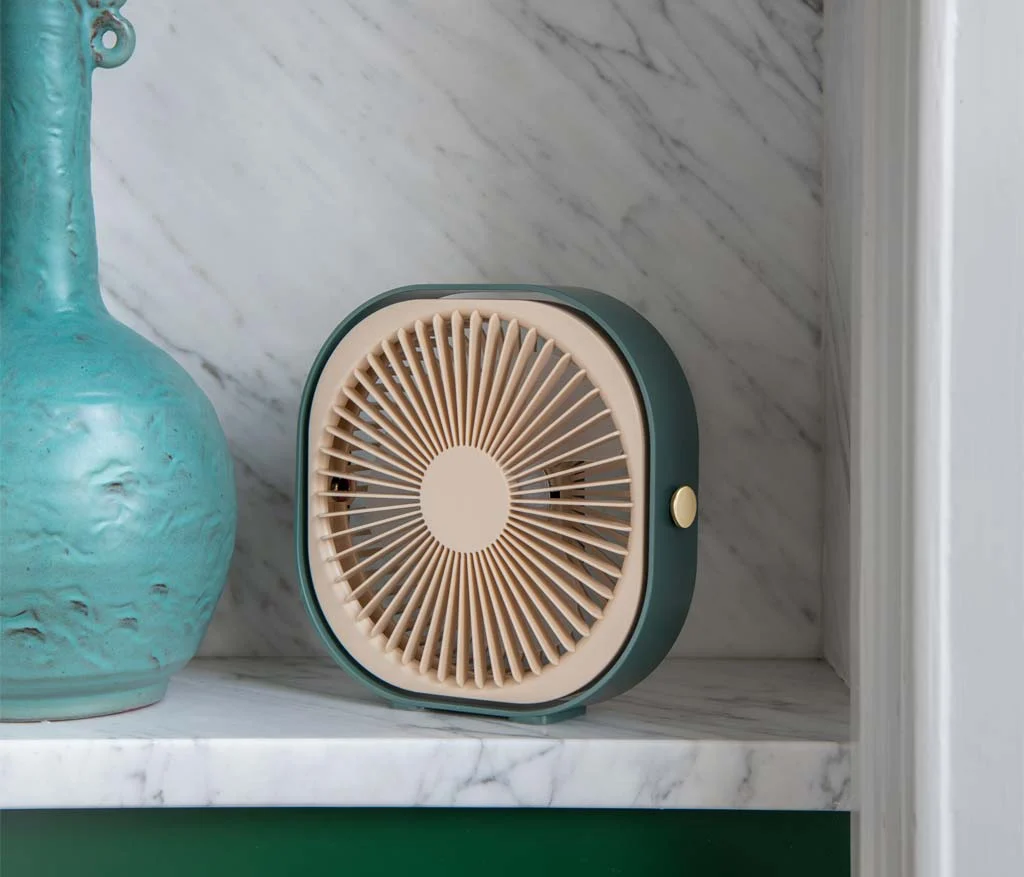 Printworks Fantastic Portable Fan in Green - Image 4