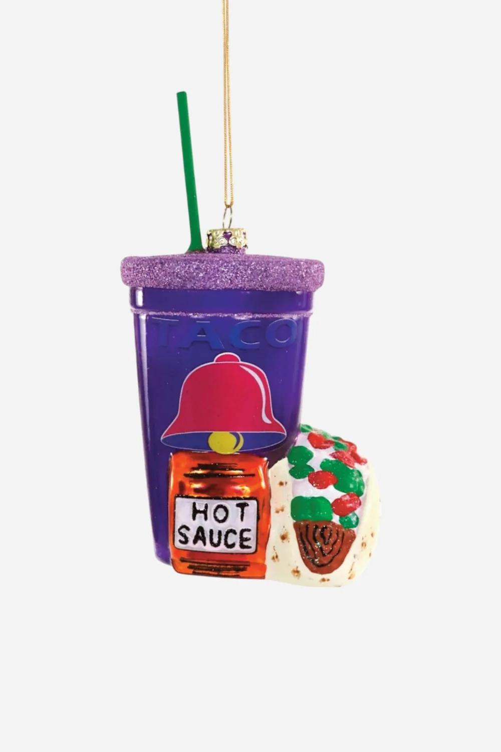 Fast Food Taco Meal Ornament