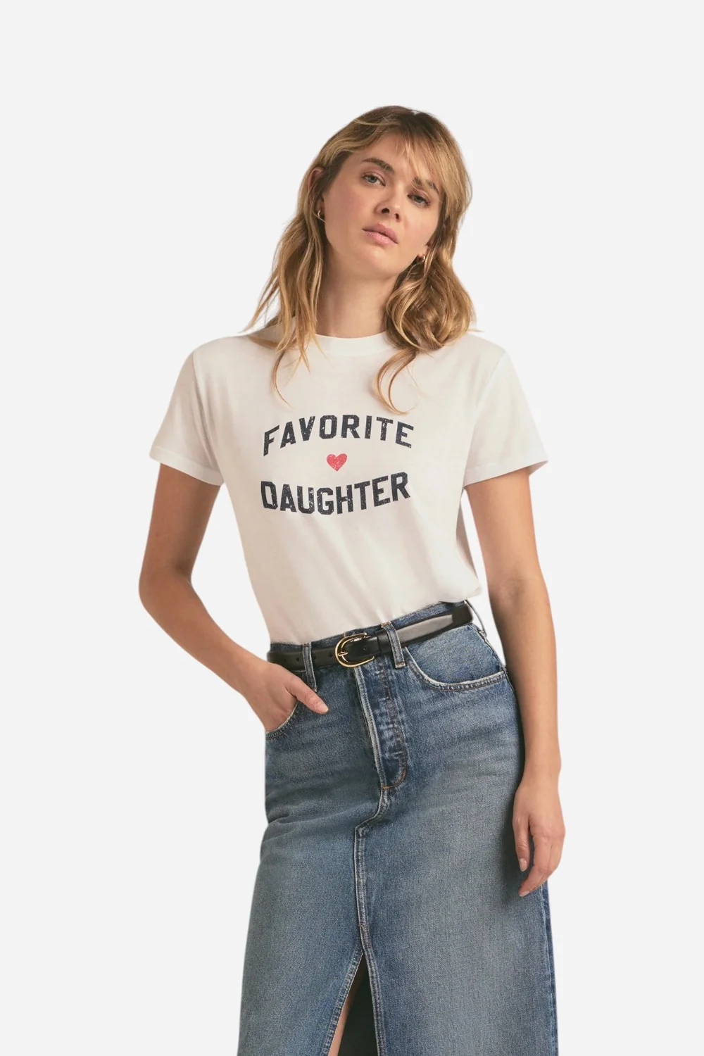 Favorite Daughter Tee in White
