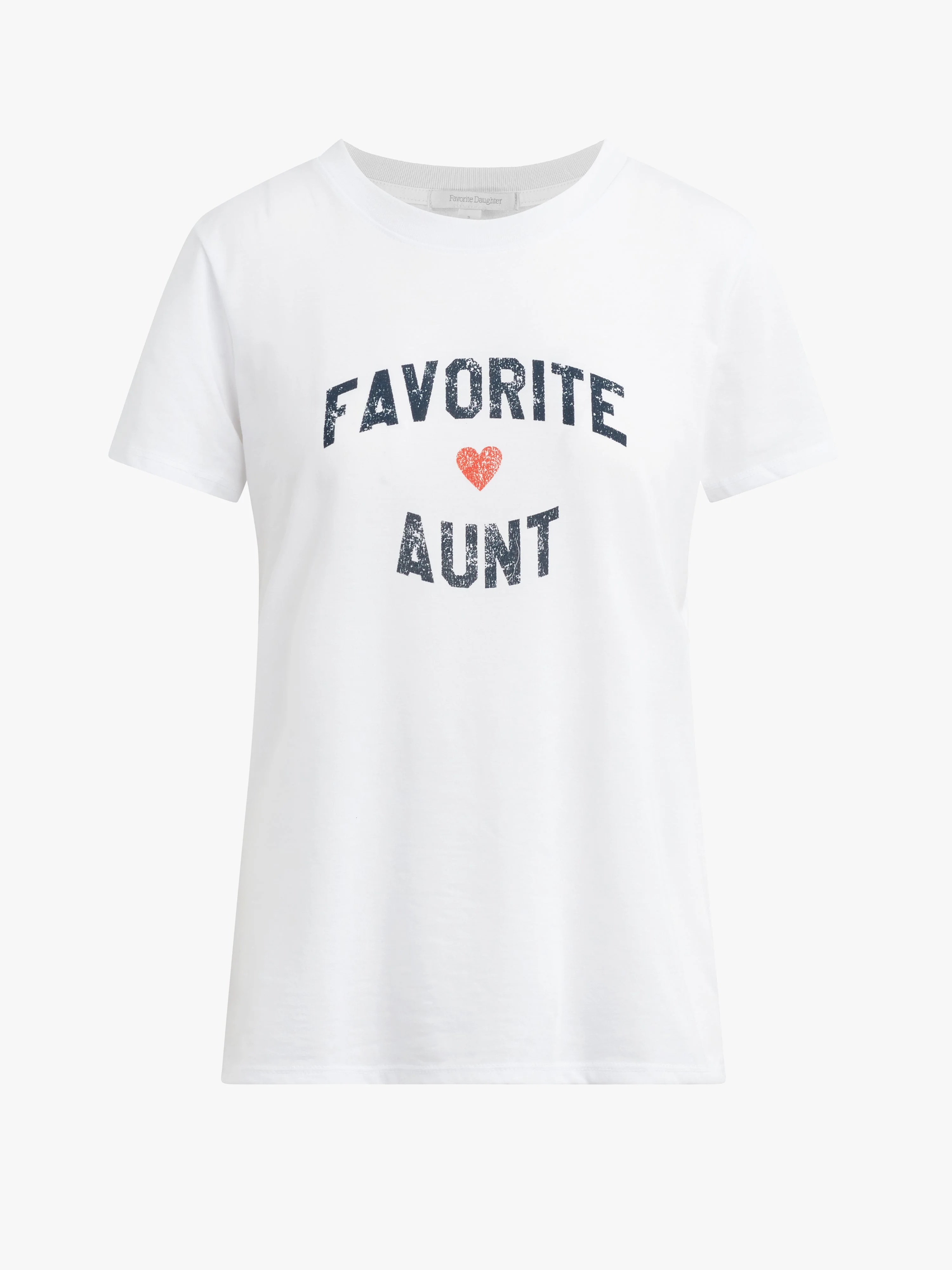 Favorite Aunt Loose Tee in White - Image 3